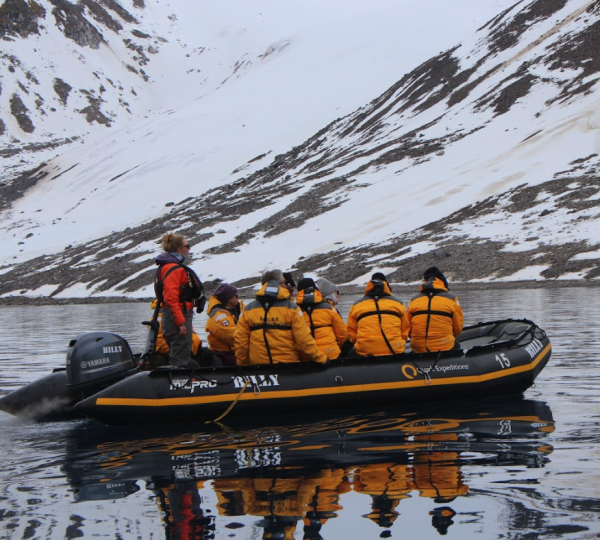 Quark Expeditions Zodiacs